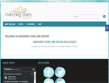 Tablet Screenshot of marchingstars.co.uk